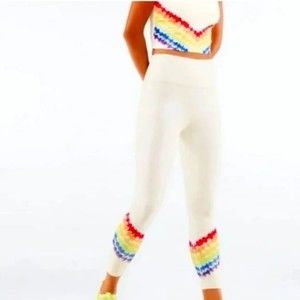 NWT Fabletics Rainbow Tie-Dye Leggings 4X